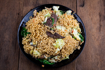Fried Thai Mama Instant Noodles