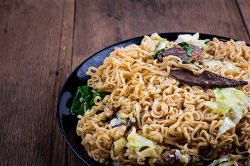 Fried Thai Mama Instant Noodles