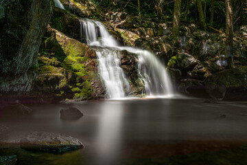 Fototapeta na wymiar Dark Hollow Falls, Shenandoah National Park 