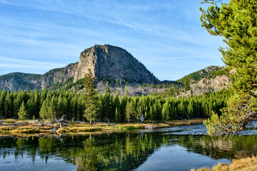 Yellowstone National Park - madison River, USA
