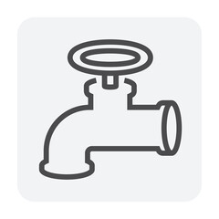 pipe connector icon