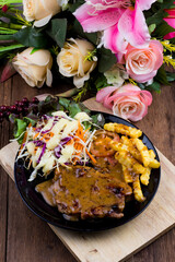 Pork Steak with Black Pepper