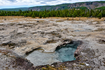 Yellowstone National Park in Wyoming