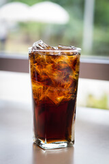 Glass of soda