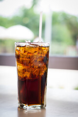 Glass of soda