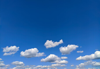 blue sky with clouds