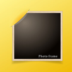 Photo Frame. Decoretive Design Template. Grunge Border