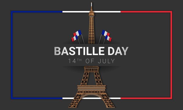Bastille Day Background. 14th of July.