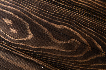 structure of dark brown parquet on the floor in the living room in expensive luxury apartments