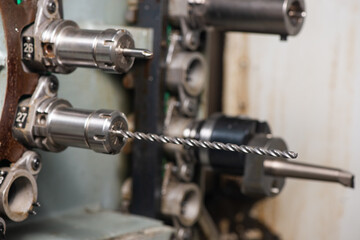 cnc machine. mills for the machine. metal milling cutters