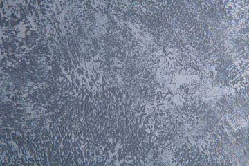 cold bluish smooth background of building plaster applied to a wooden base