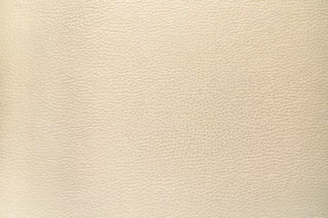 Deurstickers Beige imitation leather texture background © Vastram