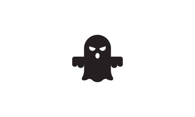 Ghost icon logo template