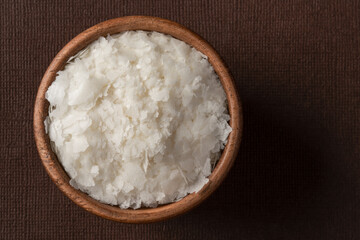 Dry Potato Flakes in a Bowl