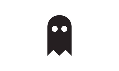Ghost icon logo template