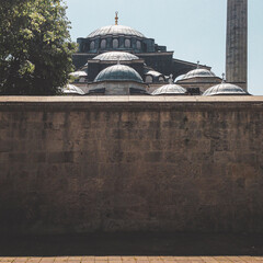 old mosque in istanbul turkey