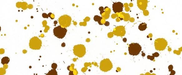 Gradient abstract flat color background with Circle Drip brush. Brush graphic design for card,banner. - Illustrations.