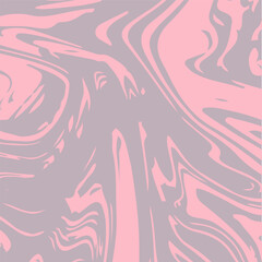 Marble Texture Vector Pink Liquid Paint Background. Fluid Paint Suminagashi Modern Pattern for Ice Cream, Cosmetics Ads, Stone Granite Design. Hipster Stone Marble Texture, Cool Neon Painting Splashes