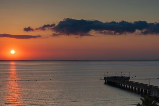 Roseto degli Abruzzi - Teramo - Abruzzo. Alba