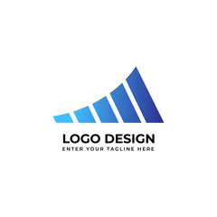 Creative abstract logo vector image for business	