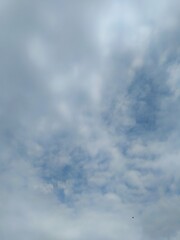 Blue sky with clouds