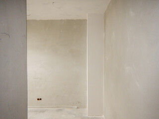 New apartment building place. Construction Square in the city ce