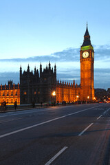 Fototapeta na wymiar Big Ben Night London
