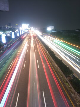 traffic on highway