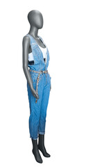 Full length female mannequin.