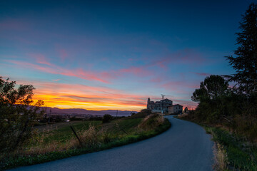 atardeceres en las merindades de Castilla