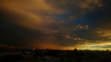 time lapse clouds