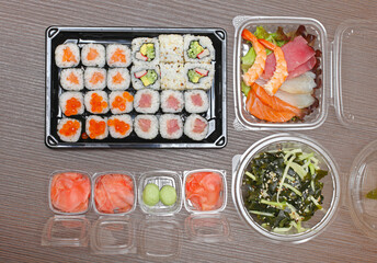 Sushi Takeaway in Boxes