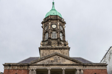 Fototapeta na wymiar Bedford Hall of Dublin Castle in Dublin, Ireland