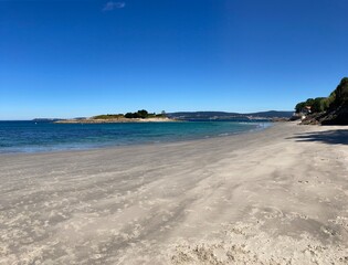 Playa e isla del Santo