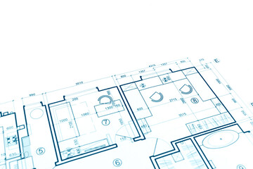 floor plan blueprint, blueprints background, architecture drawing