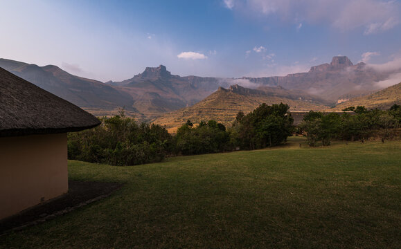 Amphitheatre in Drakensberg - top of South Africa