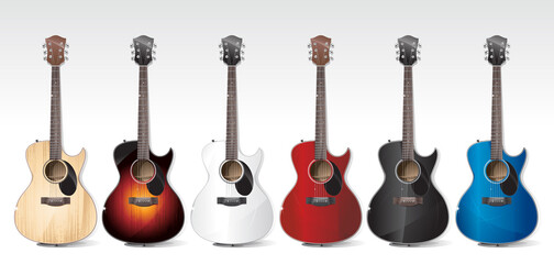Vector acoustic guitars
