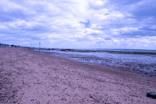 Tide Out At The Beach