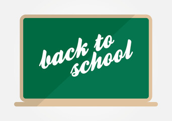 Obraz premium Welcome back to school, vector illustration. school poster