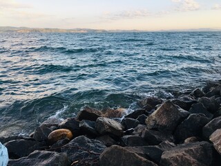 sea and rocks