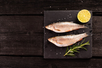 Fresh raw fish