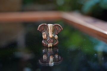 Ganesha deity bronze