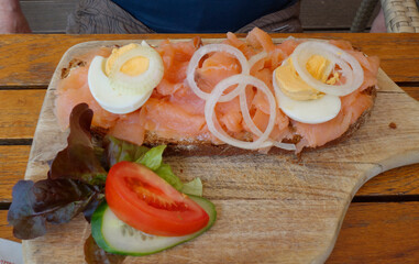 lachsbrot