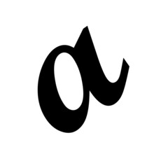 letter a logo vector