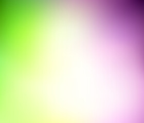 Abstract Natural green and purple gradient background. Blurred spring blossom with sunlight backdrop. Floral concept for your graphic design, banner or poster. Vector illustration