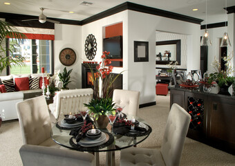 modern dining living room