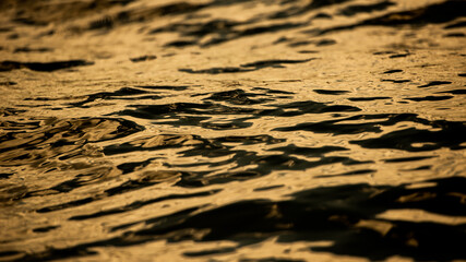 GoldenTones Water Waves Surface as Background