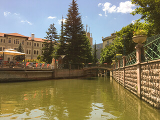 bridge over the river
