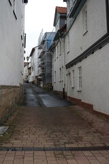 Gasse in Fritzlar Domstadt