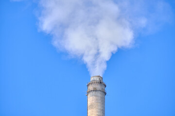 smoke from chimney